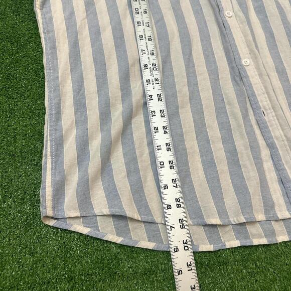 Coofandy striped button up shirt - Picture 2 of 5